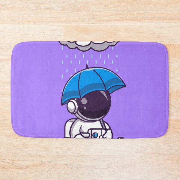 Item preview, Rainy Day Astronaut: Cute Cartoon Vector Icon Illustration designed and sold by hjian8219.