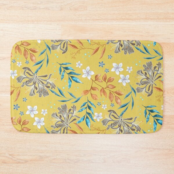 Item preview, Midnight Blooms - Yellow designed and sold by JaselviiStudio.
