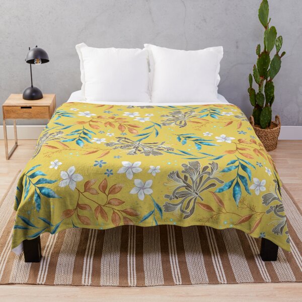 Item preview, Midnight Blooms - Yellow designed and sold by JaselviiStudio.