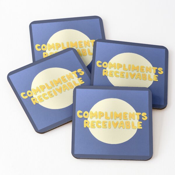 Item preview, Compliments Receivable II designed and sold by prunellaparsnip.