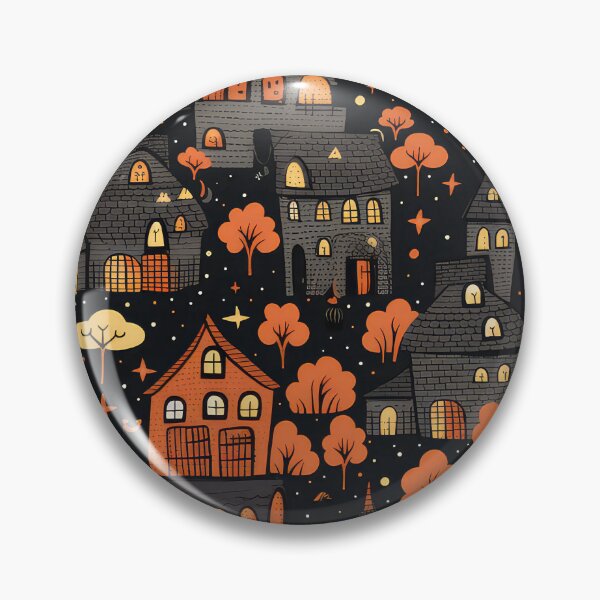 Item preview, Halloweentown Enchantment Pattern designed and sold by Pixel  Playground.