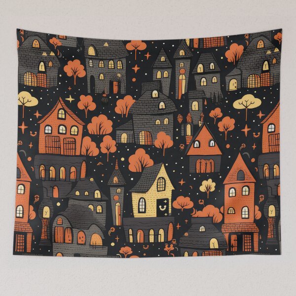 Item preview, Halloweentown Enchantment Pattern designed and sold by Pixel  Playground.