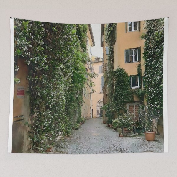 Item preview, Vines On A Narrow Roman Street designed and sold by KirtTisdale.