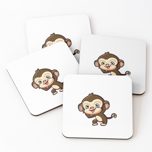 Item preview, Cute Animals - Alphabetic Animals and Personalities - Mischievous Monkey designed and sold by CaptTaters.