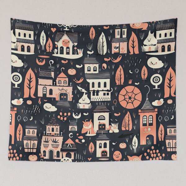 Item preview, Halloweentown Enchantment Pattern designed and sold by Pixel  Playground.