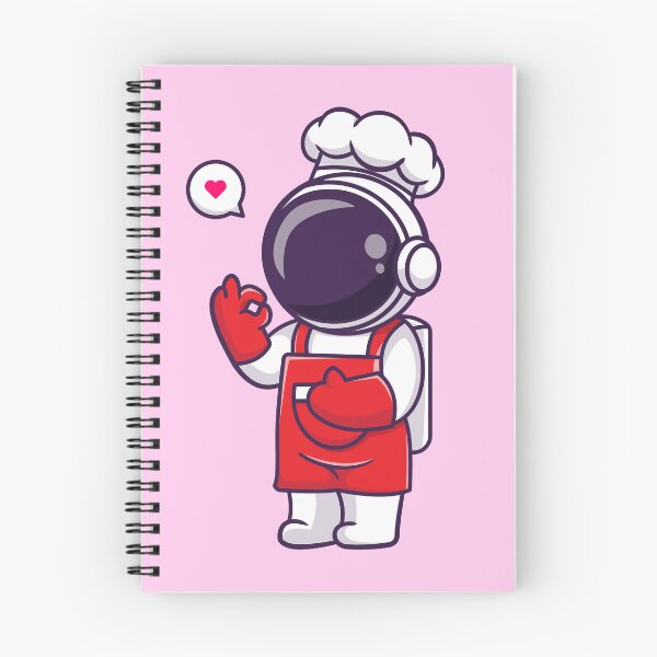 Item preview, Galactic Chef: Cute Cartoon Vector Icon Illustration of an Astronaut Chef designed and sold by hjian8219.