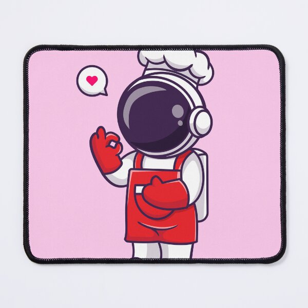 Item preview, Galactic Chef: Cute Cartoon Vector Icon Illustration of an Astronaut Chef designed and sold by hjian8219.