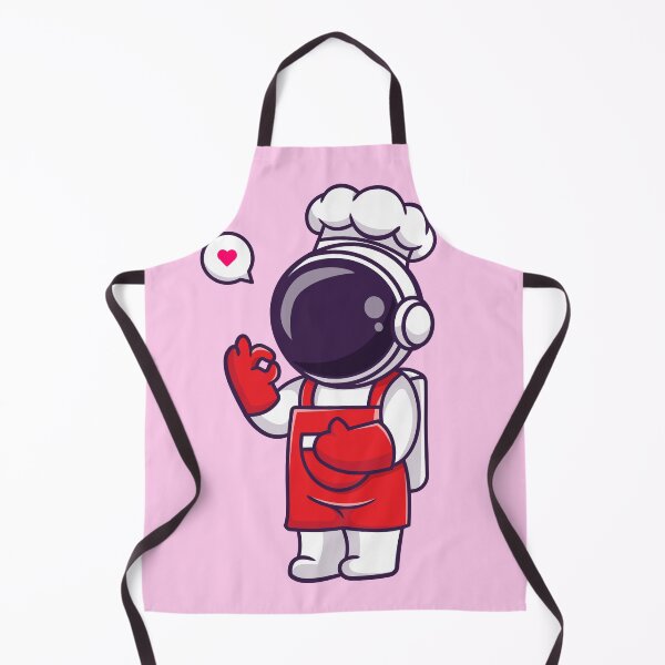 Item preview, Galactic Chef: Cute Cartoon Vector Icon Illustration of an Astronaut Chef designed and sold by hjian8219.