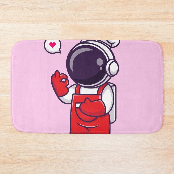 Item preview, Galactic Chef: Cute Cartoon Vector Icon Illustration of an Astronaut Chef designed and sold by hjian8219.