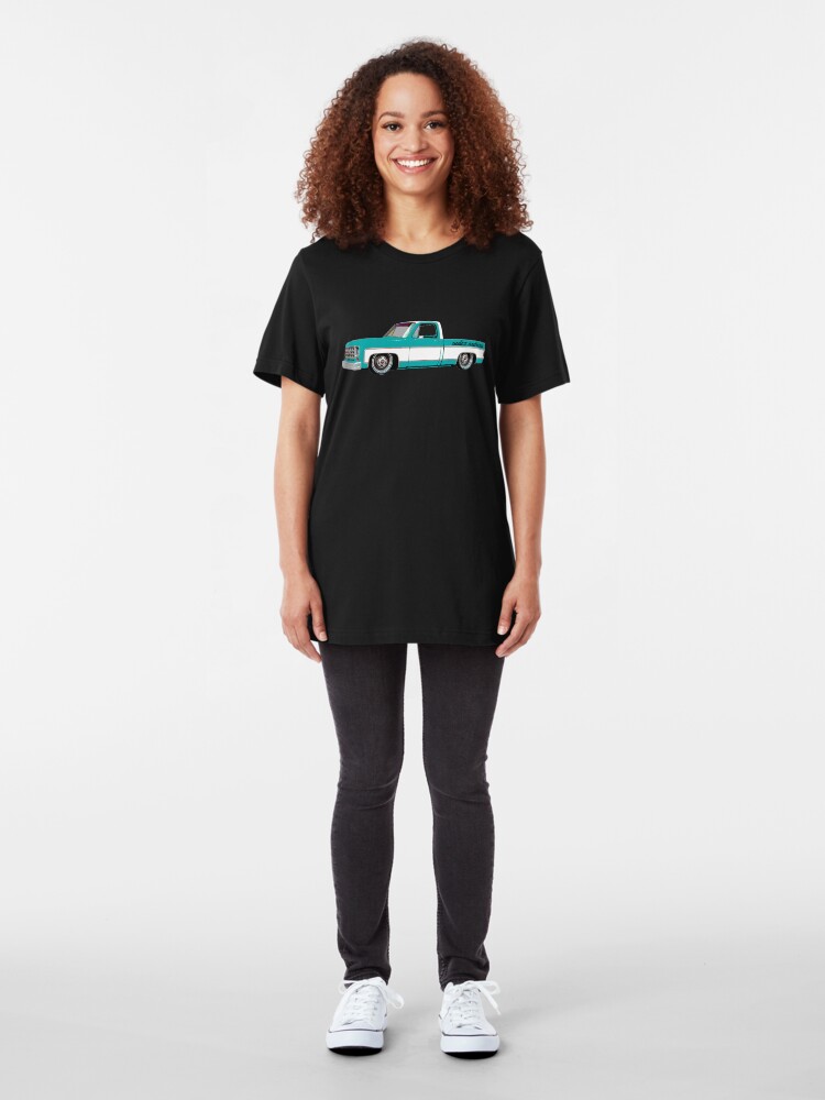 Alternate view of Shift Shirts Slammed Square - SQUAREBODY Inspired Slim Fit T-Shirt