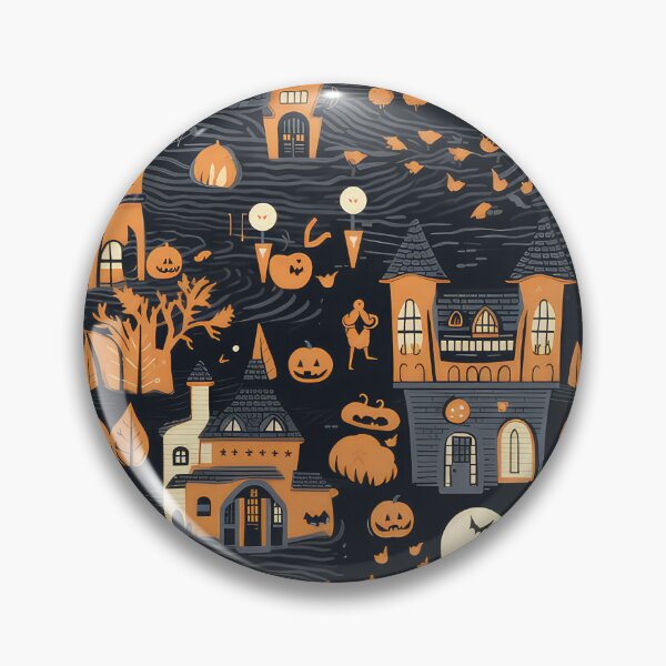 Item preview, Halloweentown Enchantment Pattern designed and sold by Pixel  Playground.