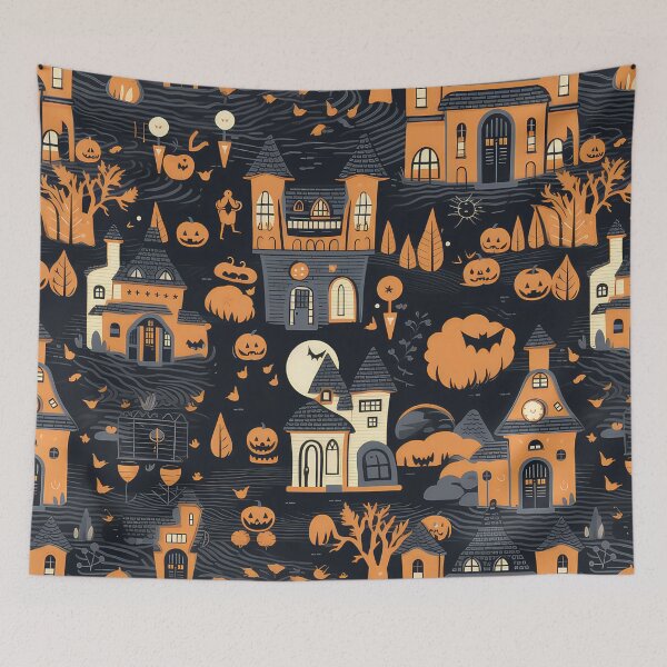 Item preview, Halloweentown Enchantment Pattern designed and sold by Pixel  Playground.