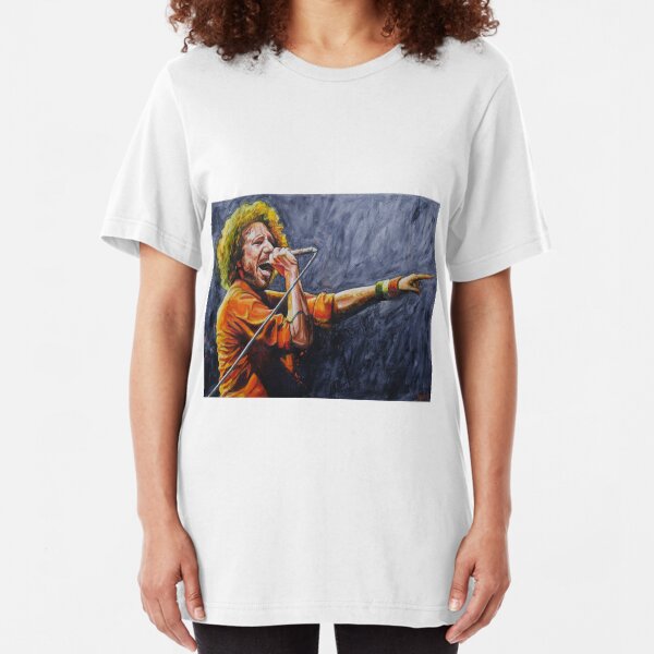 Zac De La Rocha - Rage against the machine Slim Fit T-Shirt