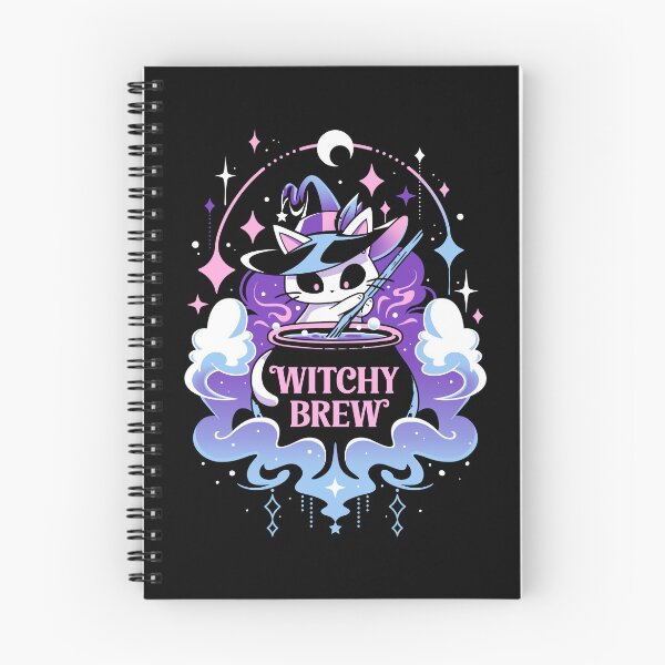 Item preview, Witchy Cat Potion - Kawaii Magic designed and sold by Snouleaf.