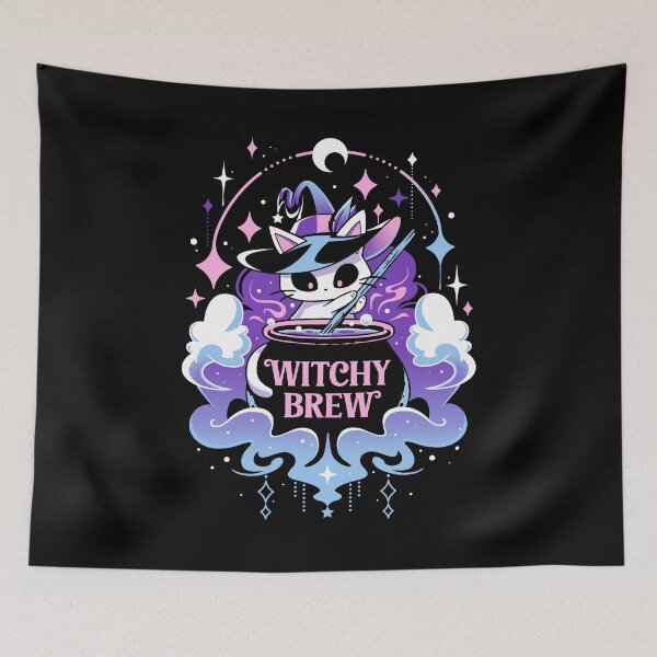 Item preview, Witchy Cat Potion - Kawaii Magic designed and sold by Snouleaf.