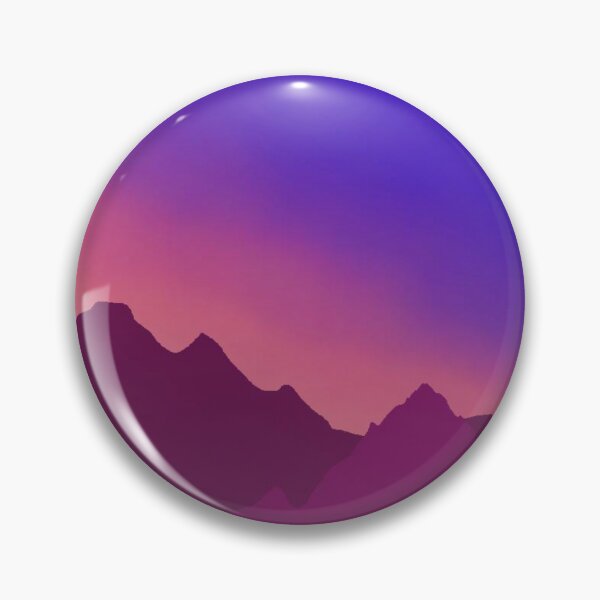 Item preview, Colorful sunset over mountains designed and sold by Soo Sweet Sketches.