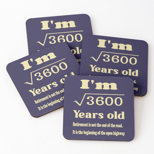 Item preview, Retirement, I am 60 years old, retirement motivational saying. designed and sold by Quotesgallery.