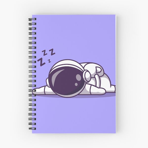 Item preview, Cosmic Slumber: Cute Sleeping Astronaut Cartoon Vector Icon Illustration designed and sold by hjian8219.