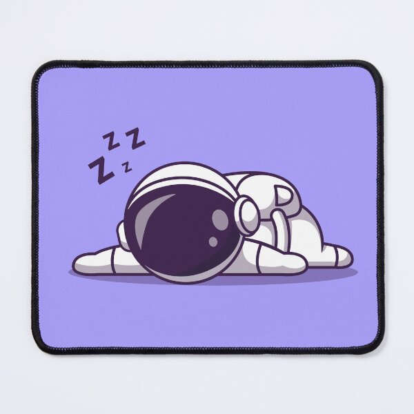 Item preview, Cosmic Slumber: Cute Sleeping Astronaut Cartoon Vector Icon Illustration designed and sold by hjian8219.