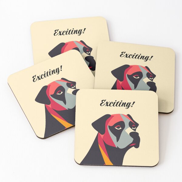 Item preview, Exciting! Bored Dog, ArtNº11K designed and sold by Bauani.
