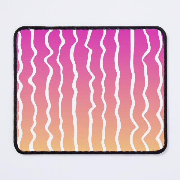 Item preview, Pink to yellow gradient lines pattern  designed and sold by Pattrenonly.