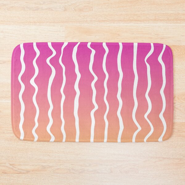 Item preview, Pink to yellow gradient lines pattern  designed and sold by Pattrenonly.