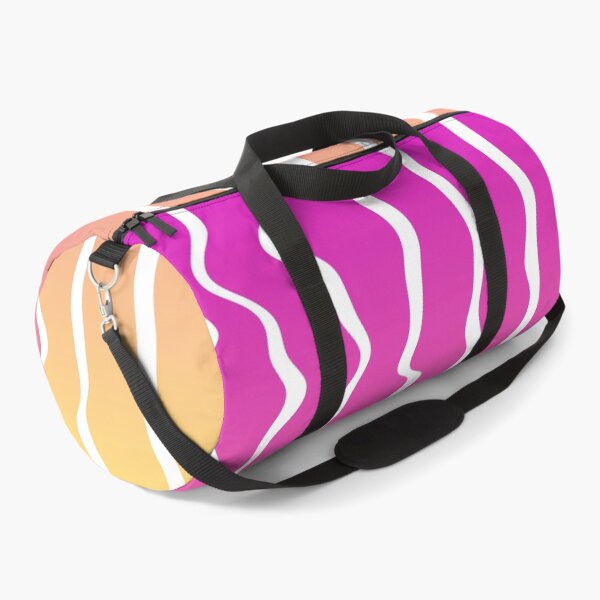 Item preview, Pink to yellow gradient lines pattern  designed and sold by Pattrenonly.