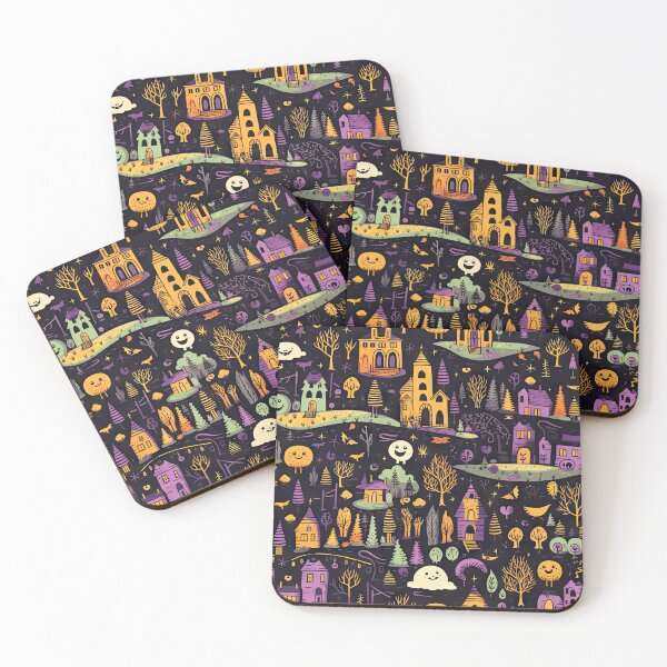 Item preview, Halloweentown Enchantment Pattern designed and sold by Pixel  Playground.