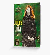 Jules et Jim Greeting Card