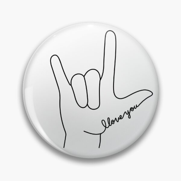 Item preview, Sign Language I Love You designed and sold by annmk.