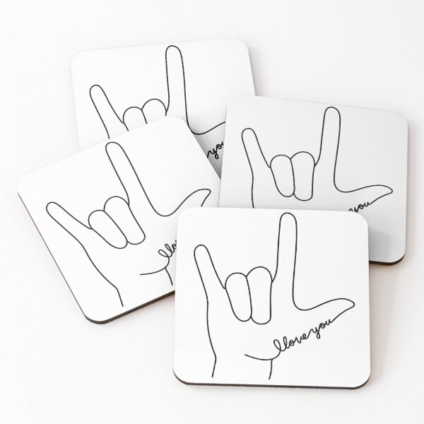 Item preview, Sign Language I Love You designed and sold by annmk.