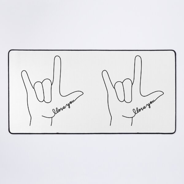Item preview, Sign Language I Love You designed and sold by annmk.