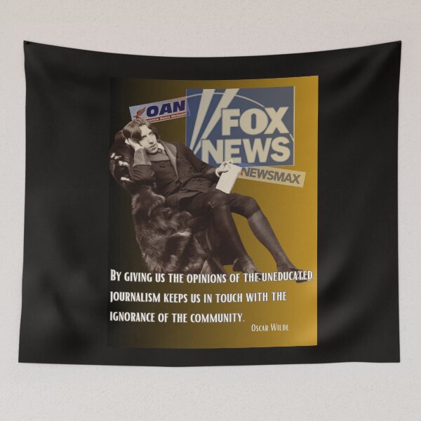 Item preview, Oscar Wilde Called it, CCN, MSNBC, CNN, Fox, OAN Vivek Trump Funny Quotes   designed and sold by VinlandFashion.