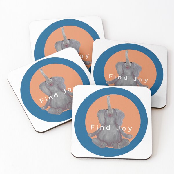 Item preview, Blissful Balance of Finding Joy Orange  designed and sold by Mossy Moon Press.
