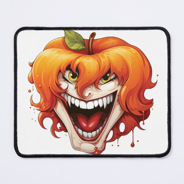 Item preview, Scary Apple | Halloween Apple,Apple Art,Halloween Prints,Halloween PNG,Apple PNG,Halloween Clipart,Apple Clipart,Tshirt Designs,Spooky Season designed and sold by simdesid.
