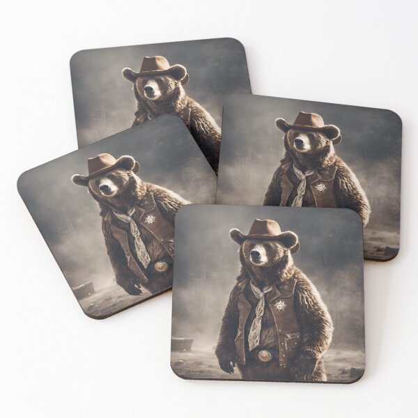 Item preview, Cowboy Bear designed and sold by CloudyIdeas3288.