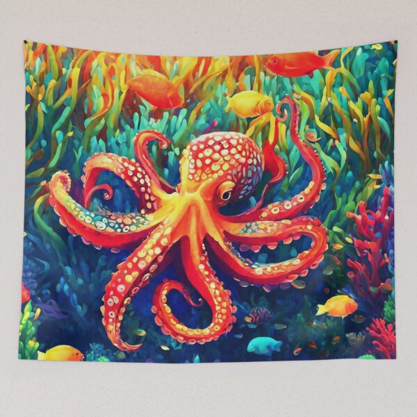 Item preview, Red Octopus designed and sold by gillys.