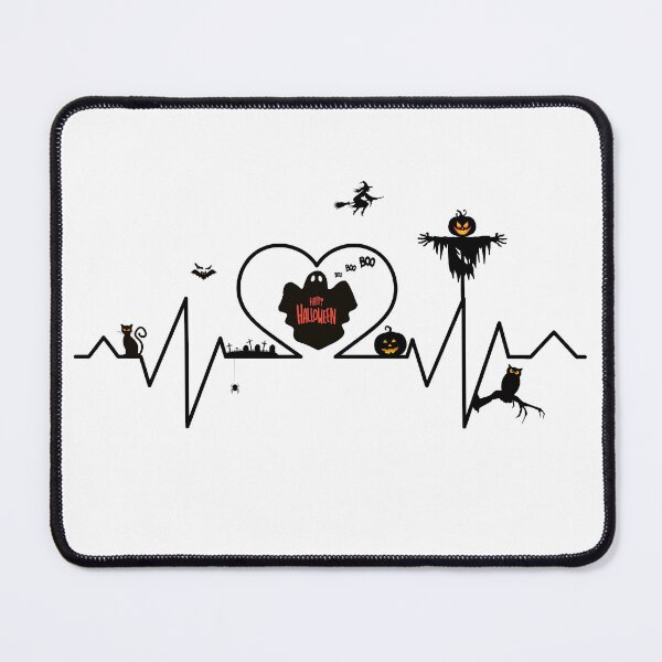 Item preview, Cool Halloween Pumpkin,Owl, Ghost, Black Cat, Spider, Witch, Boo Heartbeat designed and sold by KAYDEE01212 ✨.