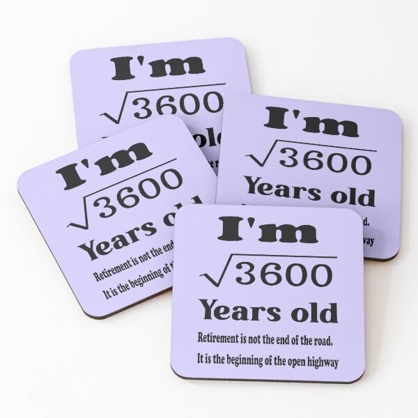Item preview, Retirement, I am 60 years old, retirement motivational saying. designed and sold by Quotesgallery.