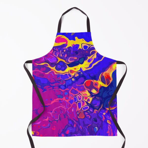 Item preview, Chromatic Waves: Violet, Yellow, Burgundy Pouring Masterpiece designed and sold by GAP90.