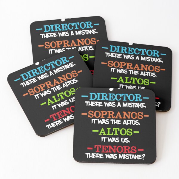 Item preview, Funny Choir Director Soprano Alto Tenor Bass Show Choir Joke    designed and sold by CorinneGarza.