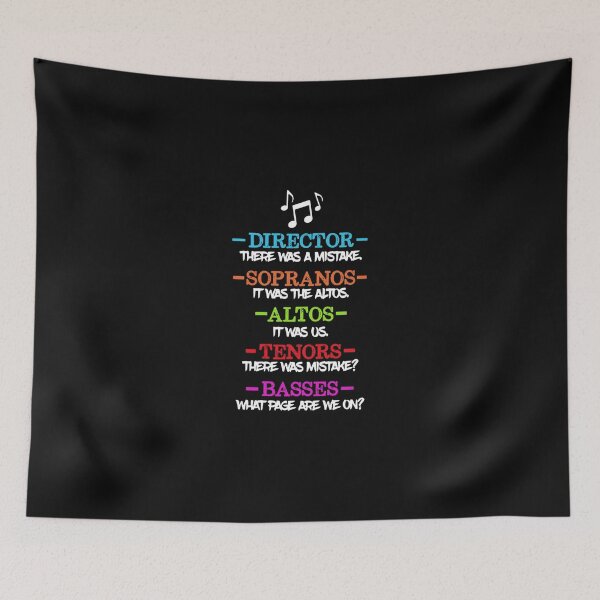 Item preview, Funny Choir Director Soprano Alto Tenor Bass Show Choir Joke    designed and sold by CorinneGarza.