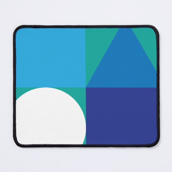 Item preview, Color blocks in blues designed and sold by HelenDBVickers.