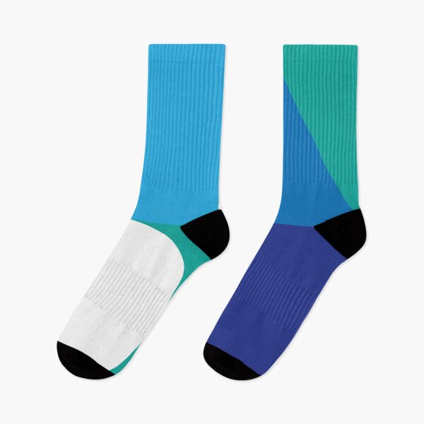 Item preview, Color blocks in blues designed and sold by HelenDBVickers.