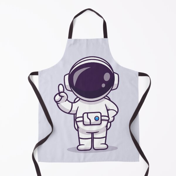 Item preview, Idea Explorer: Cute Astronaut Pointing with Hand Cartoon Vector Icon designed and sold by hjian8219.