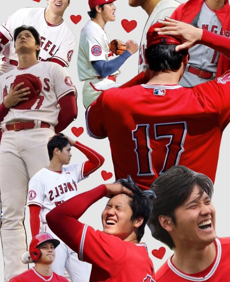 Shohei Ohtani collage Japan baseball t-shirt, hoodie, sweater, long sleeve  and tank top