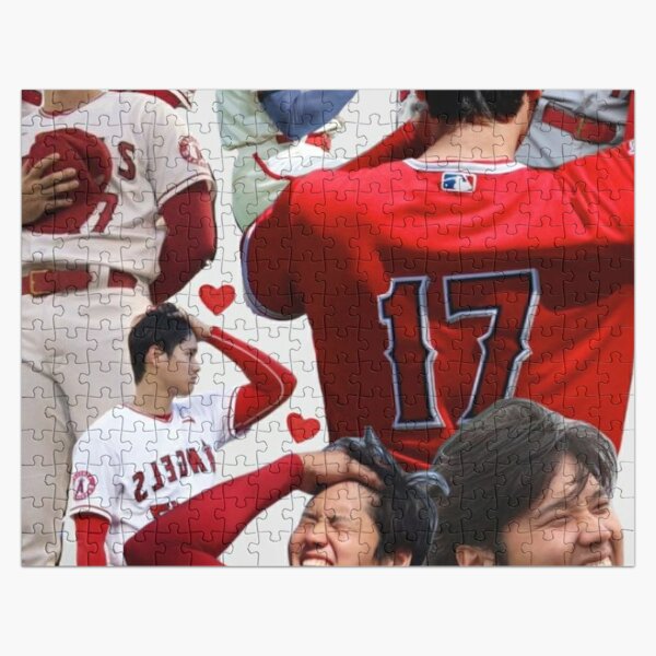 Shohei Ohtani LA Angels 17 Kids Stitched Red Jersey Youth 