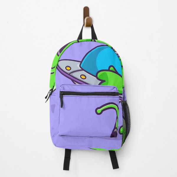 Item preview, Alien Affection: Cute Cartoon Vector Icon Illustration of Alien Hugging UFO Toy designed and sold by hjian8219.