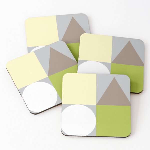 Item preview, Color blocks in muted neutrals designed and sold by HelenDBVickers.