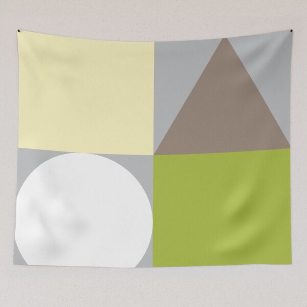 Item preview, Color blocks in muted neutrals designed and sold by HelenDBVickers.